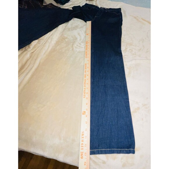 Stella McCartney Straight Leg High Waist Jeans Size 28 Made in Italy - Picture 6 of 16